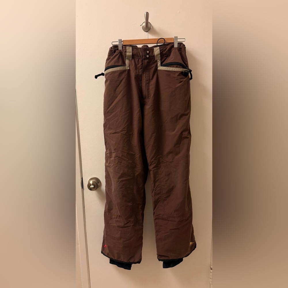 Quicksilver Snowboarding Pants Men's Burgundy